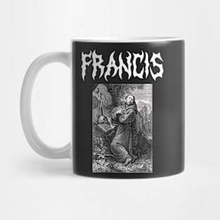 Saint Francis of Assisi Punk Death Metal Gothic Mug